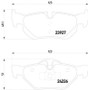 Disc Brake Pad Set 355011301 - diagram