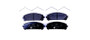 Disc Brake Pad Set 355015461 - front view