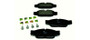 Disc Brake Pad Set 355012251 - front view