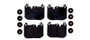 Disc Brake Pad Set 355025621 - kit contents