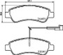 Disc Brake Pad Set 355021901 - diagram