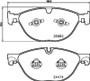Disc Brake Pad Set 355021381 - diagram