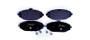 Disc Brake Pad Set 355021921 - front view