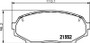 Disc Brake Pad Set 355034551 - diagram