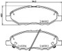 Disc Brake Pad Set 355033371 - diagram