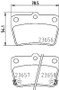 Disc Brake Pad Set 355033991 - diagram