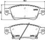 Disc Brake Pad Set 355033441 - diagram