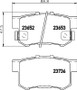 Disc Brake Pad Set 355035051 - diagram
