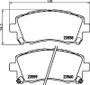 Disc Brake Pad Set 355035491 - diagram
