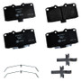 Disc Brake Pad Set 355043431 - front view