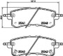 Disc Brake Pad Set 355036151 - diagram