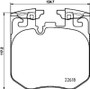 Disc Brake Pad Set 355039461 - diagram