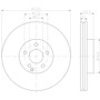 Disc Brake Rotor 355109432 - diagram