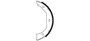 Parking Brake Shoe Set 355050381 - diagram