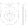 Disc Brake Rotor 355109822 - diagram