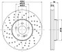 Disc Brake Rotor 355134462 - diagram