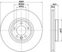 Disc Brake Rotor 355132551 - diagram
