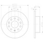 Disc Brake Rotor 355122612 - diagram