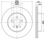 Disc Brake Rotor 355132831 - diagram
