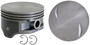 Set of 8 Flat Top Hypereutectic Pistons for 01-07 GM/Chevrolet 8.1L/496 - .060 (1.50mm Oversized)