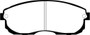 EBC 99-01 Infiniti G20 2.0 Redstuff Front Brake Pads