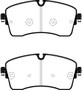 EBC 2018+ Jaguar E-Pace 2.0L Turbo (246) Greenstuff Front Brake Pads