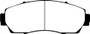 EBC 07-09 Acura RDX 2.3 Turbo Redstuff Front Brake Pads