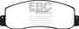 EBC 05-07 Ford F250 (inc Super Duty) 5.4 (2WD) Greenstuff Front Brake Pads
