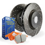 EBC S8 Kits Orangestuff Pads and GD Rotors S8KF1106