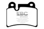 EBC 06-09 Volkswagen Touareg 3.6 (2 pin holes at top of backplate) Redstuff Rear Brake Pads