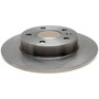 Raybestos R-Line Brake Rotor for 2000-2009 Saturn/Chevrolet (Astra, Meriva, Zafira) 580665R - angled view