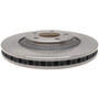 Raybestos R-Line Brake Rotor for 2004-2008 Cadillac/Pontiac (STS, Bonneville, CTS) 580264R - angled view