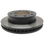 Raybestos Specialty - Truck Brake Rotor for 2001-2025 Chevrolet/GMC (Silverado 2500 HD, Sierra 2500 HD, Express 3500, Silverado 3500) 580000 - angled view