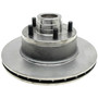 Raybestos R-Line Brake Rotor & Hub Assy for 1979-1983 American Motors (Concord, Spirit, Pacer, AMX) 3510R - angled view