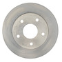Raybestos R-Line Brake Rotor for 1990-1991 Ford (Aerostar) 6248R - front view