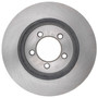 Raybestos R-Line Brake Rotor for 2006-2010 Ford/Mercury (Explorer, Explorer Sport Trac, Mountaineer) 680416R - back view