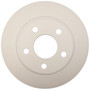 Raybestos Element3 Coated Brake Rotor for 1993-2007 Lincoln/Mercury/Ford (Continental, Sable, Taurus, Contour) 66406FZN - front view