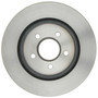 Raybestos Specialty - Street Performance Brake Rotor for 2000-2006 Jaguar/Ford/Lincoln (S-Type, Vanden Plas, XJ8, Thunderbird) 66840 - back view