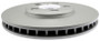 Raybestos Element3 Coated Brake Rotor for 2000-2006 Jaguar/Ford/Lincoln (S-Type, Thunderbird, LS) 66841FZN - alternate view