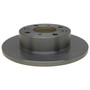 Raybestos R-Line Brake Rotor for 1979-1983 Honda (Civic, Prelude) 9229R - angled view