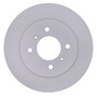 Raybestos Element3 Coated Brake Rotor for 1998-2007 Mitsubishi/Nissan (Lancer, Mirage, Sentra) 96973FZN - front view