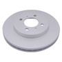 Raybestos Element3 Coated Brake Rotor for 1998-2007 Mitsubishi/Nissan (Lancer, Mirage, Sentra) 96973FZN - angled view
