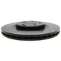 Raybestos Specialty - Street Performance Brake Rotor for 2003-2011 Mercedes-Benz (C320, SLK350, C230, SLK280) 980521 - angled view