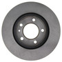 Raybestos R-Line Brake Rotor for 1982-1989 BMW (535i, 635CSi, 633CSi, 535is) 9812R - back view