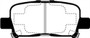 EBC 00-02 Acura MDX 3.5 Ultimax2 Rear Brake Pads