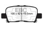 EBC 00-02 Acura MDX 3.5 Ultimax2 Rear Brake Pads