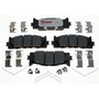 Raybestos Element3 Hybrid Brake Pad Set for 2007-2018 Toyota/Lexus (Camry, Avalon, ES350, ES300h) EHT1222H - front view