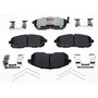 Raybestos Element3 Hybrid Brake Pad Set for 1989-2006 Nissan/INFINITI (Maxima, Sentra, Altima, I30) EHT653H - front view