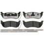 Raybestos Element3 Hybrid Brake Pad Set for 2003-2010 Ford/Jeep/Mercury (Explorer, Explorer Sport Trac, TJ, Liberty) EHT981H - front view