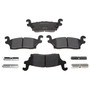 Raybestos R-Line Ceramic Brake Pad Set for 2006-2010 Hummer (H3, H3T) MGD1120CH - front view